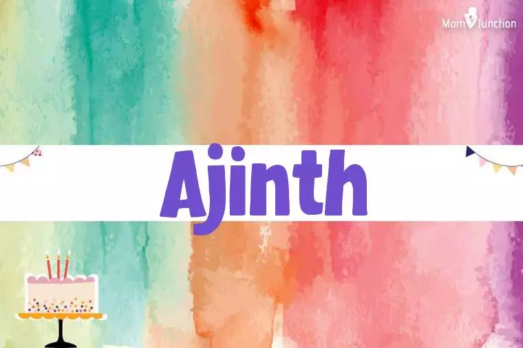 Ajinth Birthday Wallpaper