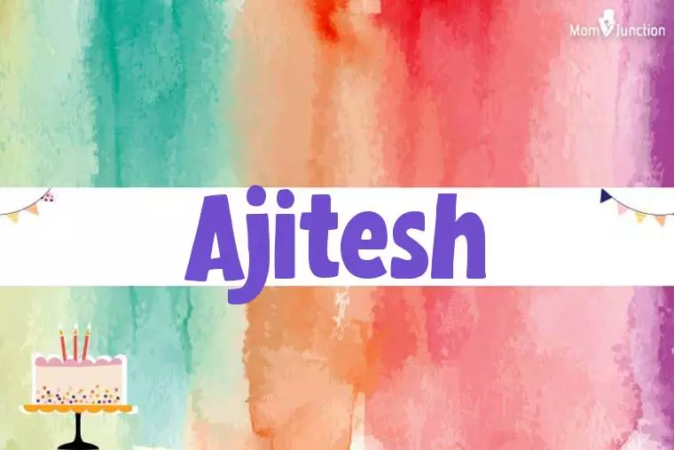 Ajitesh Birthday Wallpaper