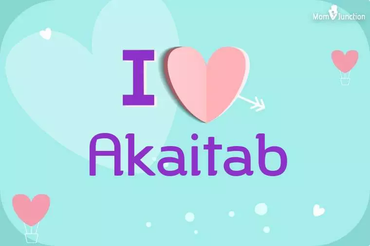 I Love Akaitab Wallpaper