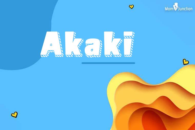 Akaki 3D Wallpaper
