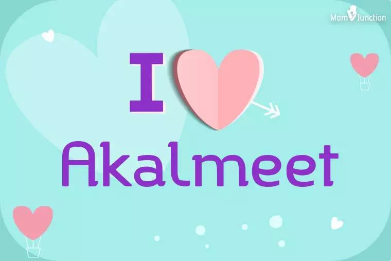 I Love Akalmeet Wallpaper