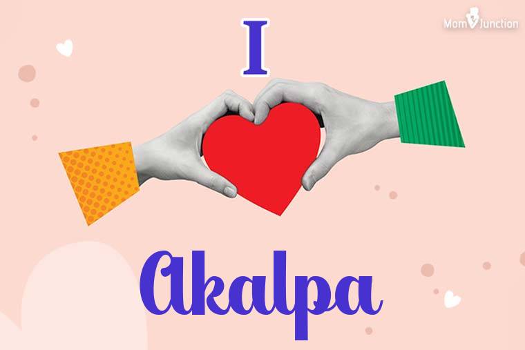 I Love Akalpa Wallpaper