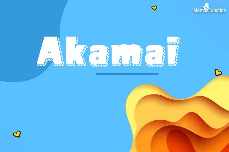 Akamai 3D Wallpaper