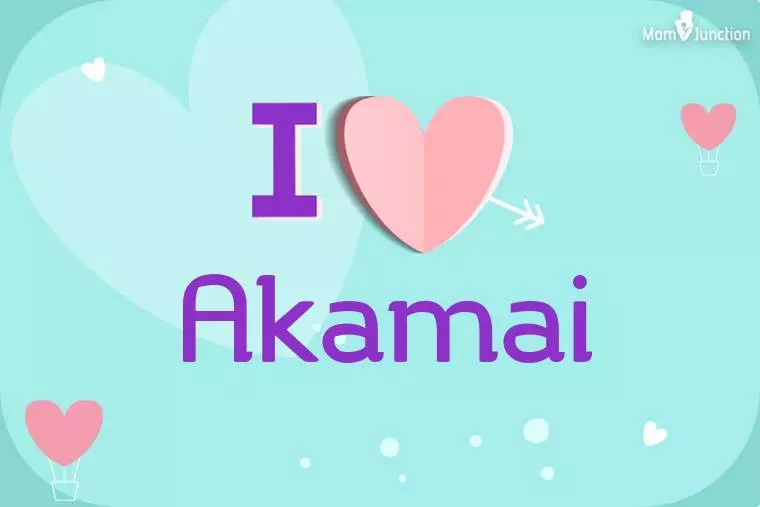 I Love Akamai Wallpaper