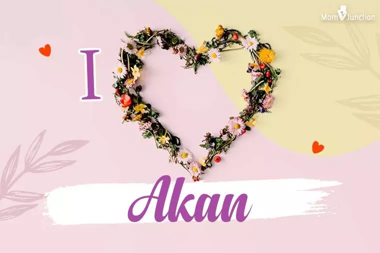 I Love Akan Wallpaper