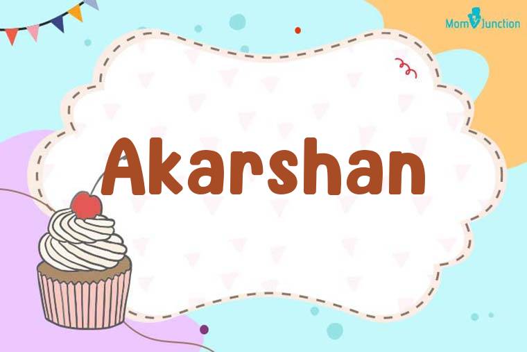 Akarshan Birthday Wallpaper