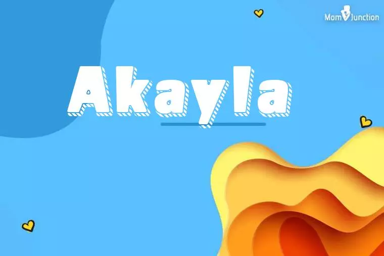 Akayla 3D Wallpaper