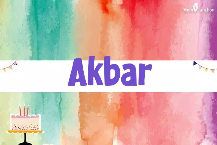 Akbar Birthday Wallpaper