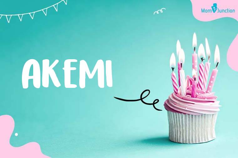 Akemi Birthday Wallpaper