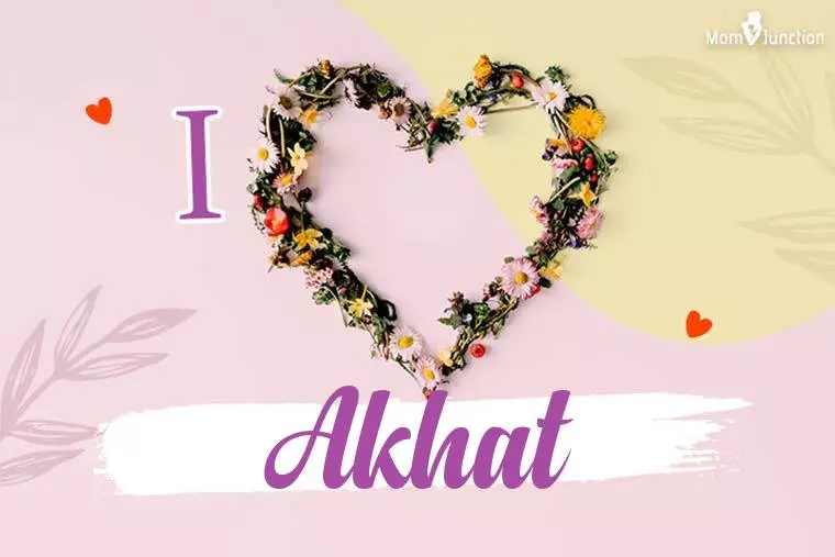 I Love Akhat Wallpaper