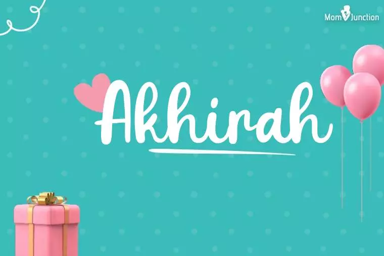 Akhirah Birthday Wallpaper