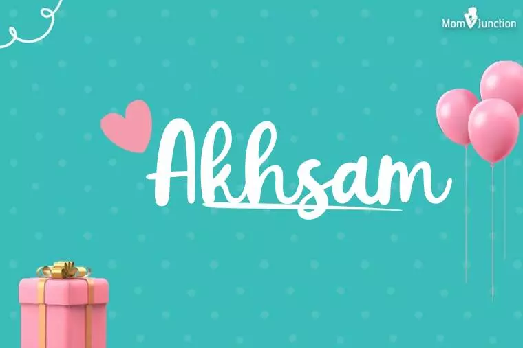 Akhsam Birthday Wallpaper