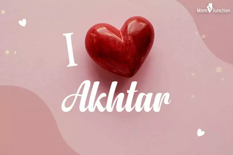 I Love Akhtar Wallpaper