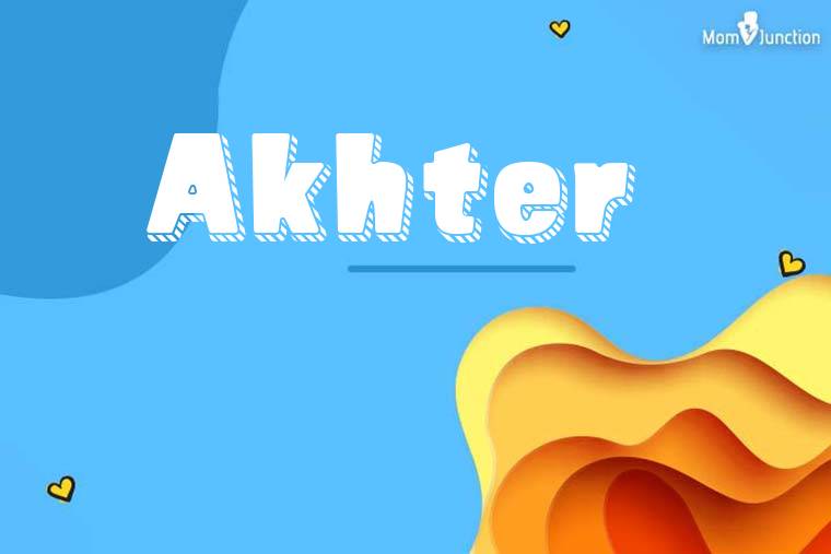 Akhter 3D Wallpaper