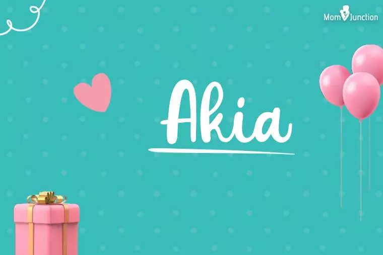 Akia Birthday Wallpaper