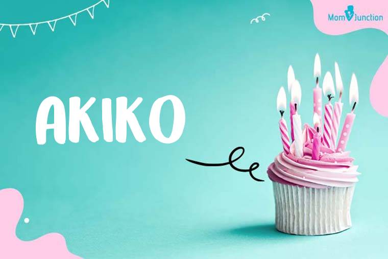 Akiko Birthday Wallpaper