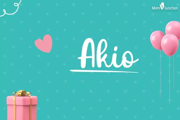 Akio Birthday Wallpaper