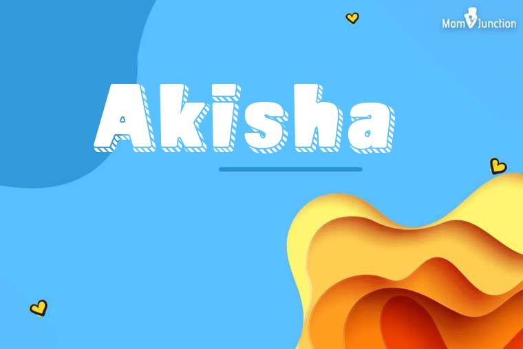 Akisha 3D Wallpaper