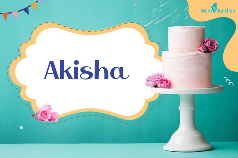 Akisha Birthday Wallpaper