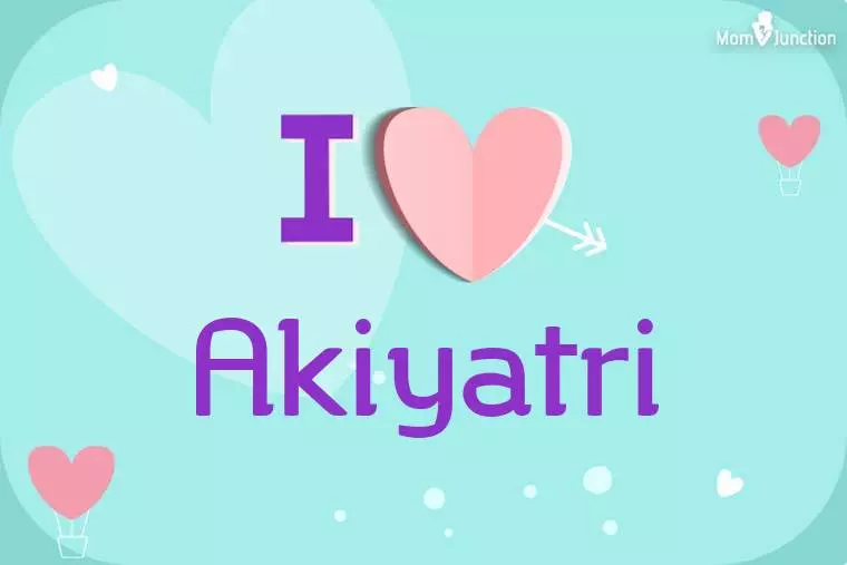 I Love Akiyatri Wallpaper