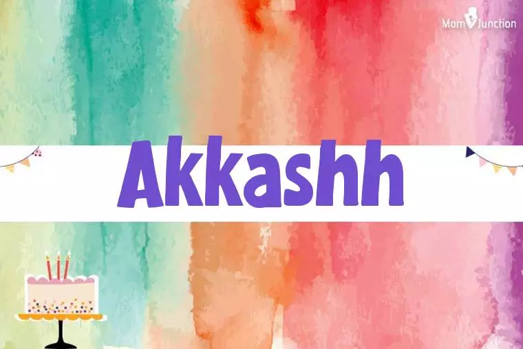 Akkashh Birthday Wallpaper