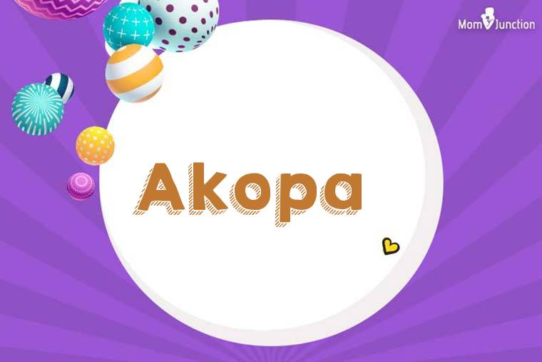 Akopa 3D Wallpaper