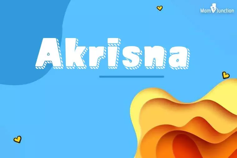 Akrisna 3D Wallpaper