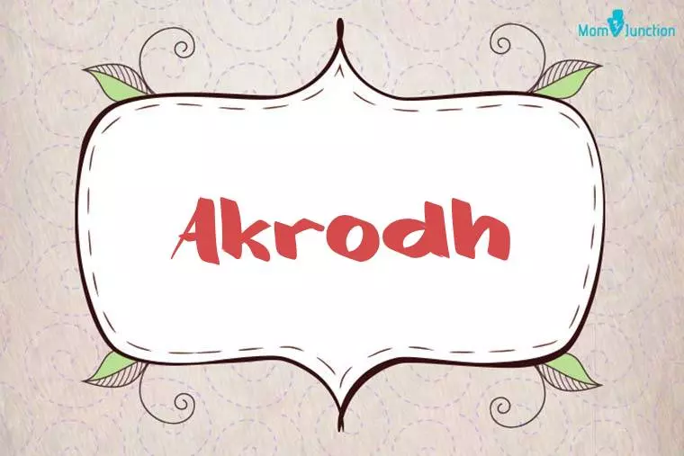 Akrodh Stylish Wallpaper