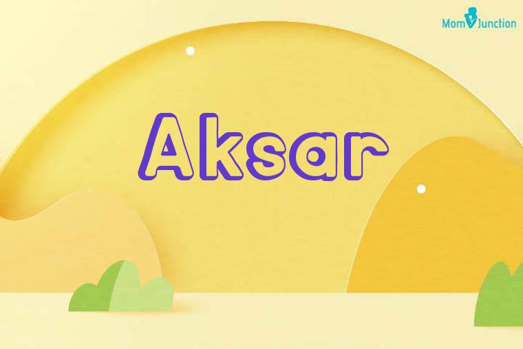 Aksar 3D Wallpaper