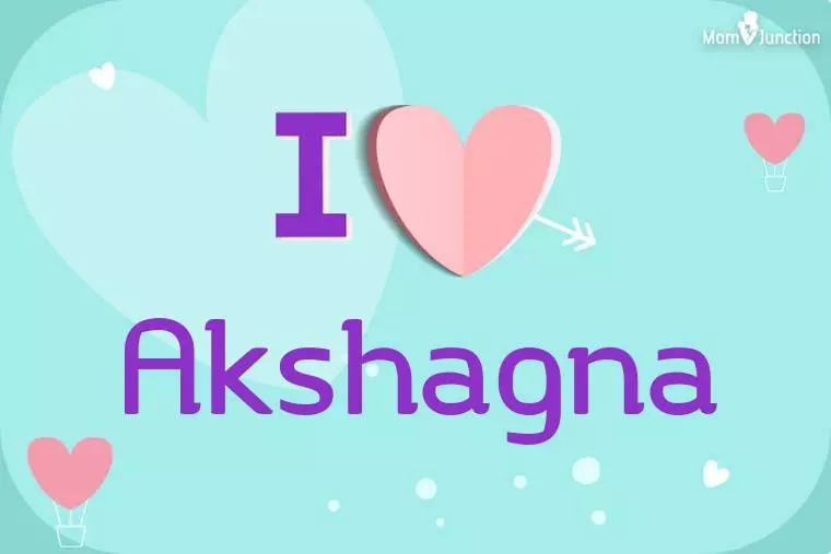 I Love Akshagna Wallpaper