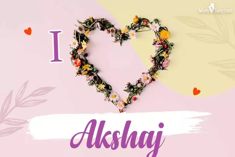 I Love Akshaj Wallpaper