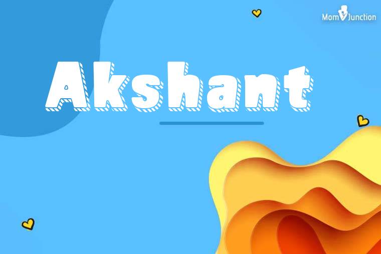 Akshant 3D Wallpaper