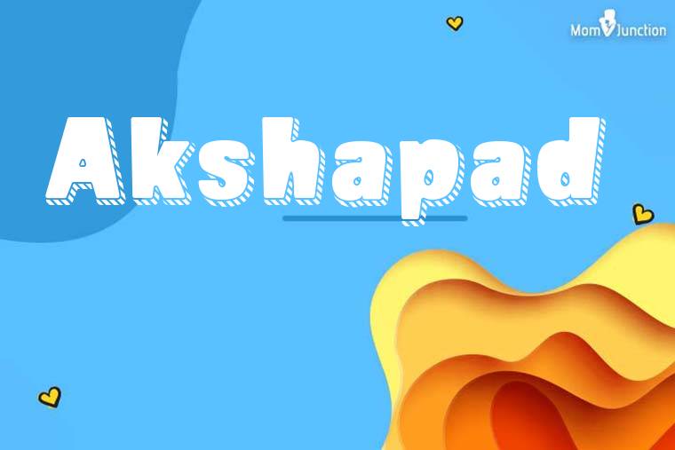 Akshapad 3D Wallpaper