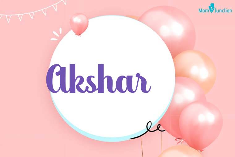 Akshar Birthday Wallpaper