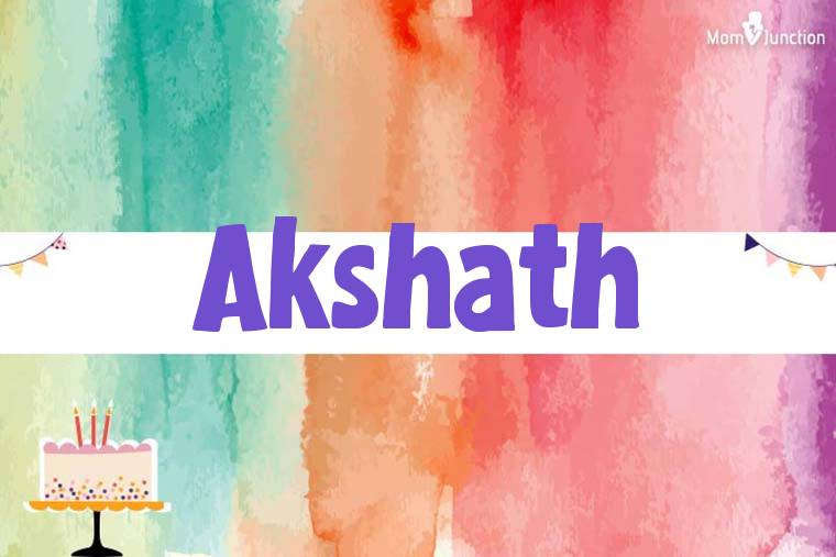 Akshath Birthday Wallpaper