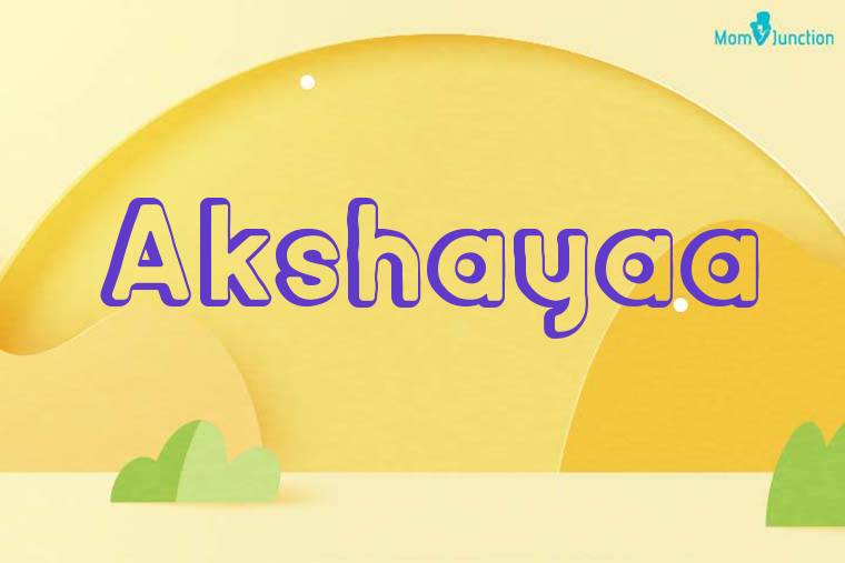Akshayaa 3D Wallpaper
