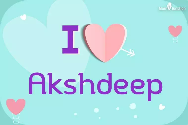 I Love Akshdeep Wallpaper