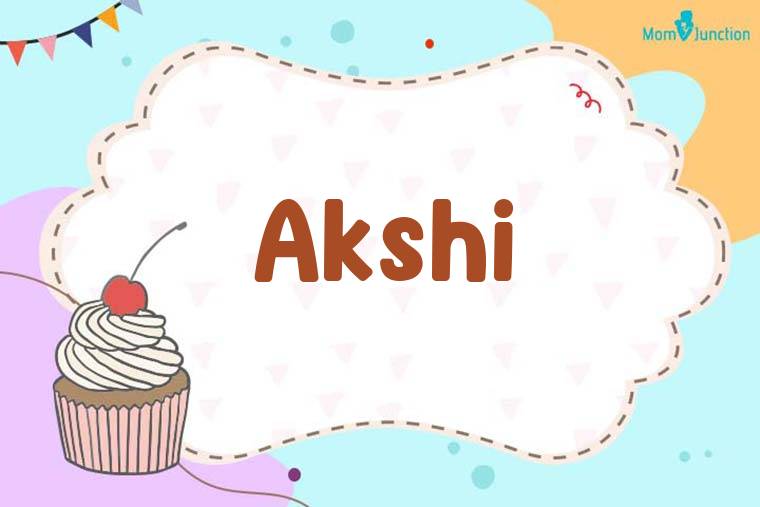 Akshi Birthday Wallpaper