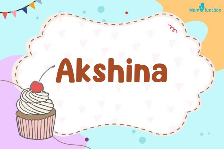 Akshina Birthday Wallpaper