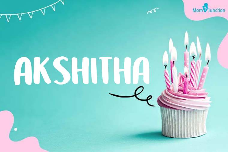 Akshitha Birthday Wallpaper