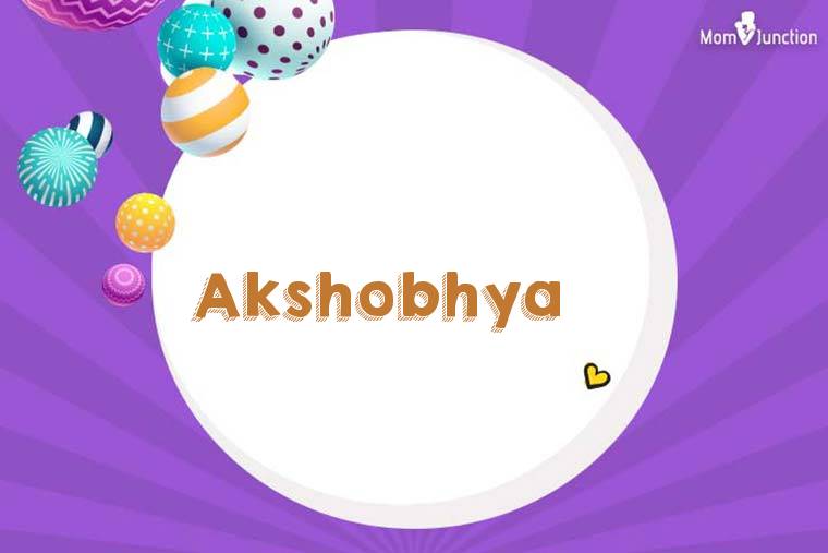 Akshobhya 3D Wallpaper