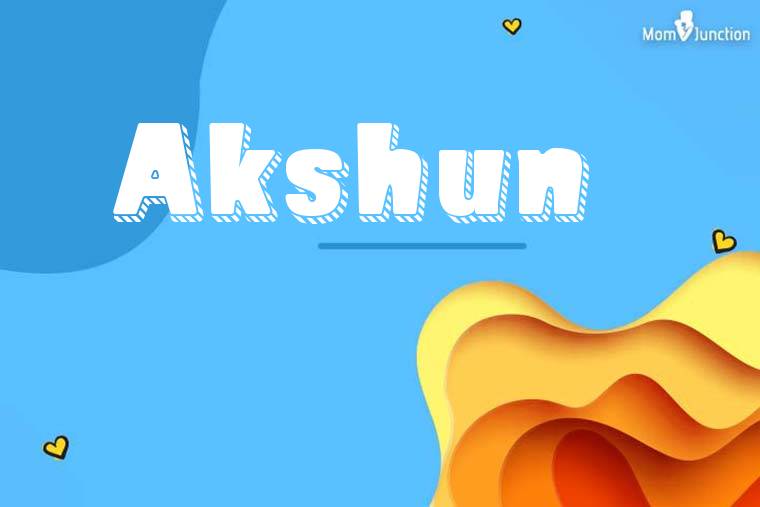 Akshun 3D Wallpaper