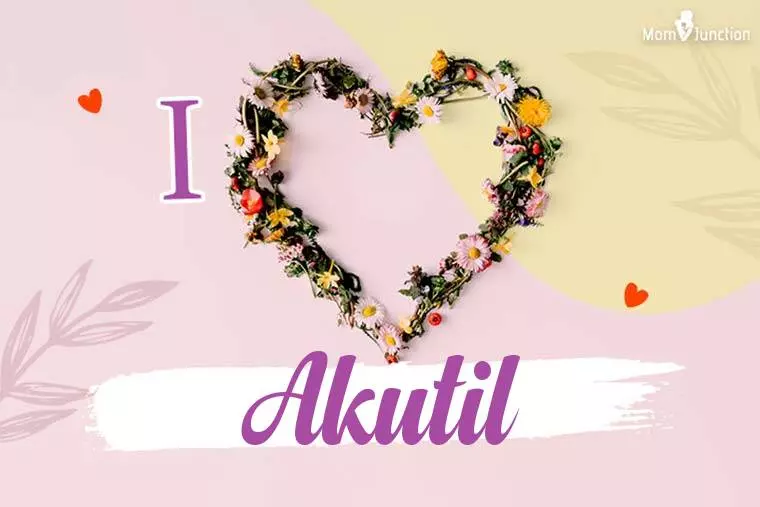 I Love Akutil Wallpaper