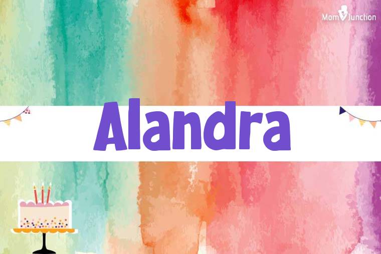 Alandra Birthday Wallpaper