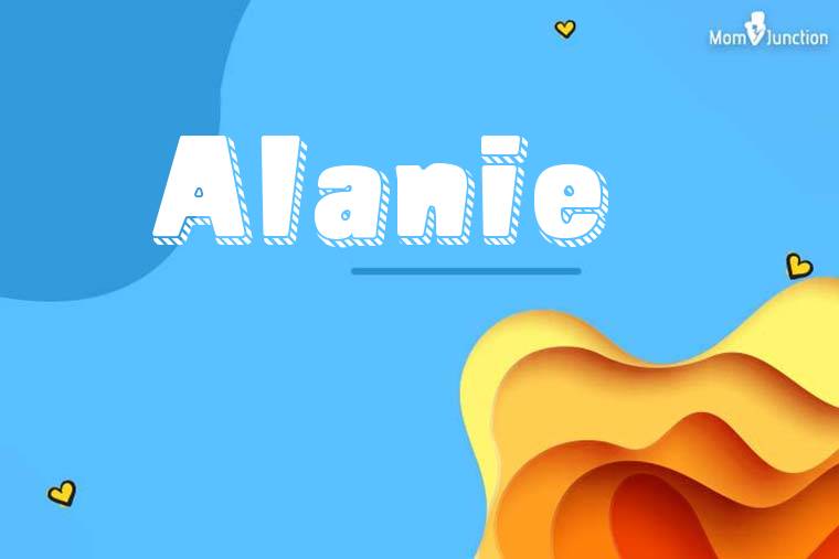 Alanie 3D Wallpaper