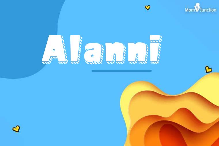 Alanni 3D Wallpaper