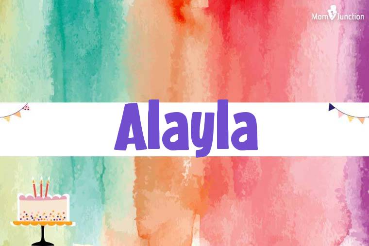 Alayla Birthday Wallpaper