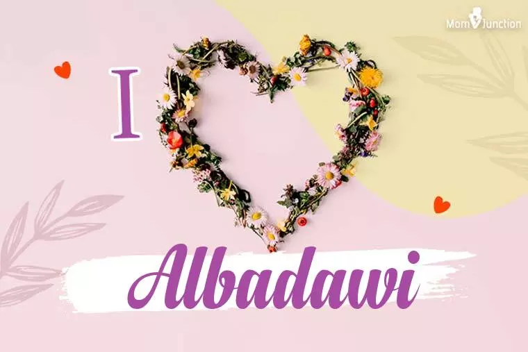 I Love Albadawi Wallpaper