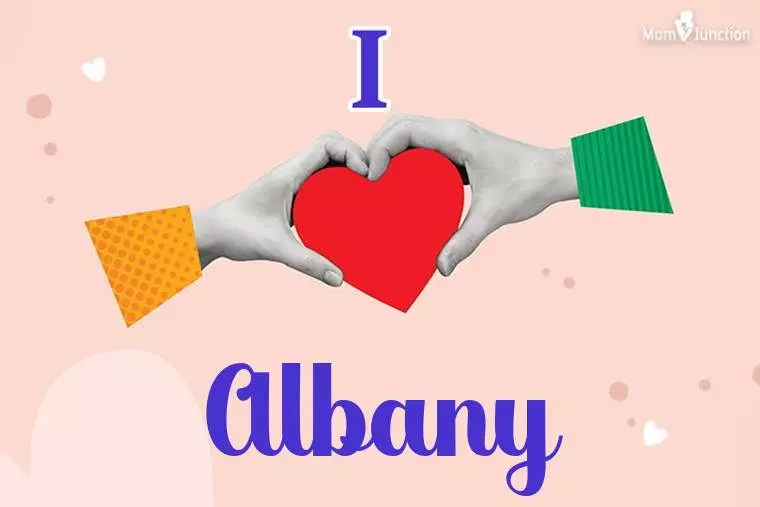 I Love Albany Wallpaper