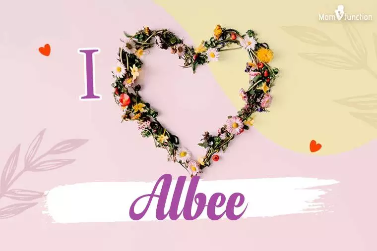 I Love Albee Wallpaper